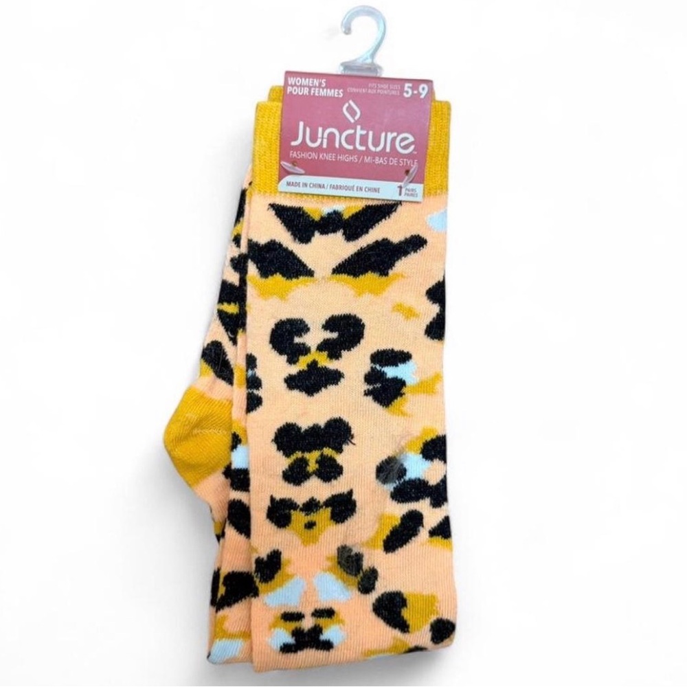 BNWT Leopard Animal Print Colourful Women’s Socks